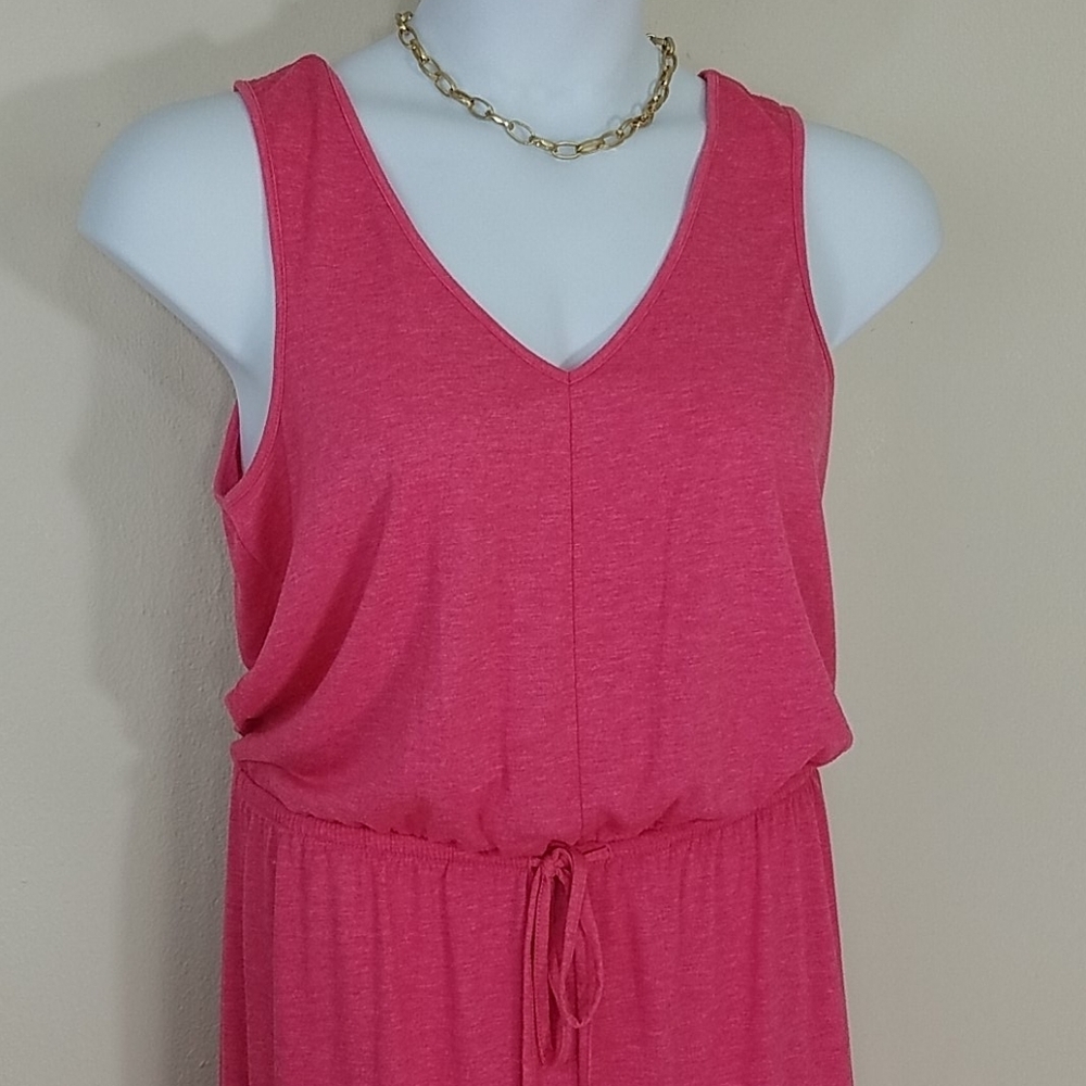 * Dress maxi loungewear sleepwear sundress Jersey - Picture 2 of 9